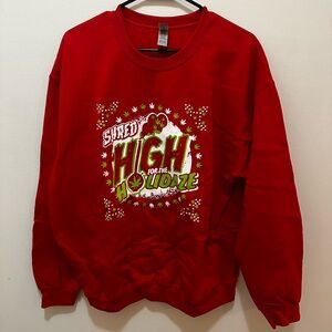 “Shred High for the Holidaze” funny holiday sweater